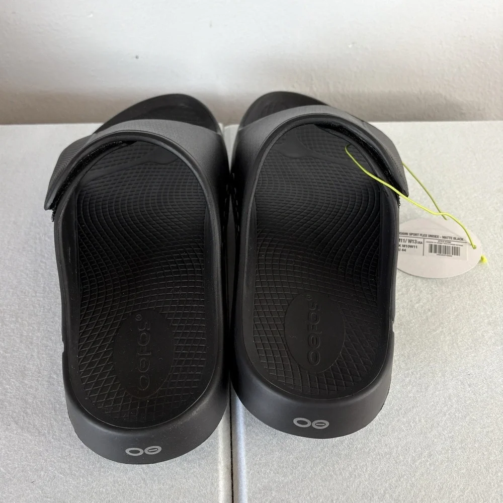 OOFAS OOAHH Sport Flex Recovery Slides Unisex M11 / W13 Comfort Adjustable NEW